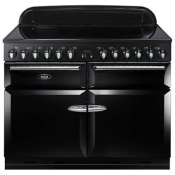 AGA Masterchef XL 110 Induction Range Cooker Gloss Black